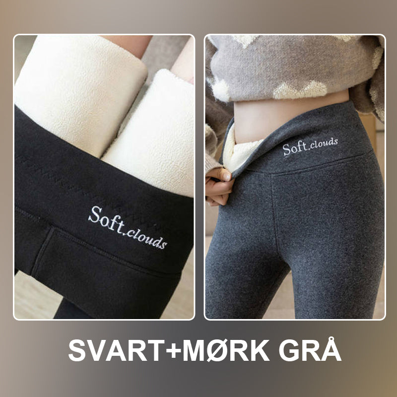 Sherpa-leggings för kvinnor/sherpa-leggings