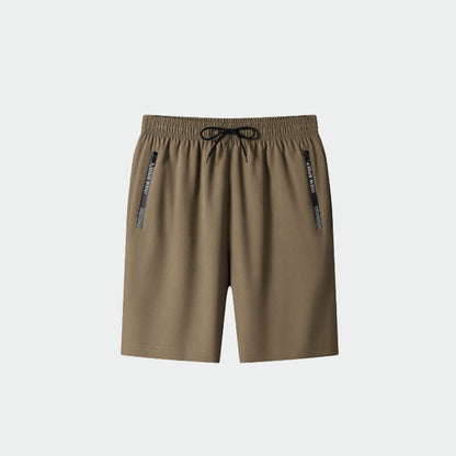 Snabbtorkande stretchshorts tillverkade av issilke