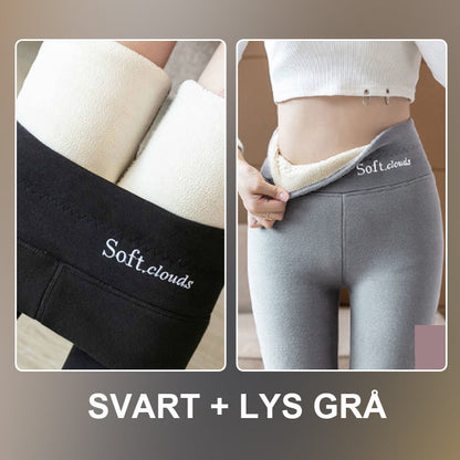 Sherpa-leggings för kvinnor/sherpa-leggings