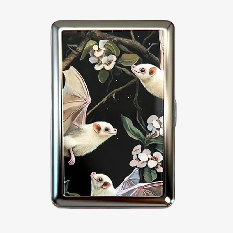 🎨 Vintage Art-korthållare – Bär konsten i fickan