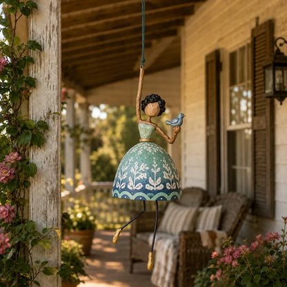 💃🌸 Let Your Space Dance — Whimsical Dancing Lady Hanging Ornament