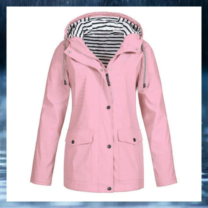 Vattentät och vindtät jacka