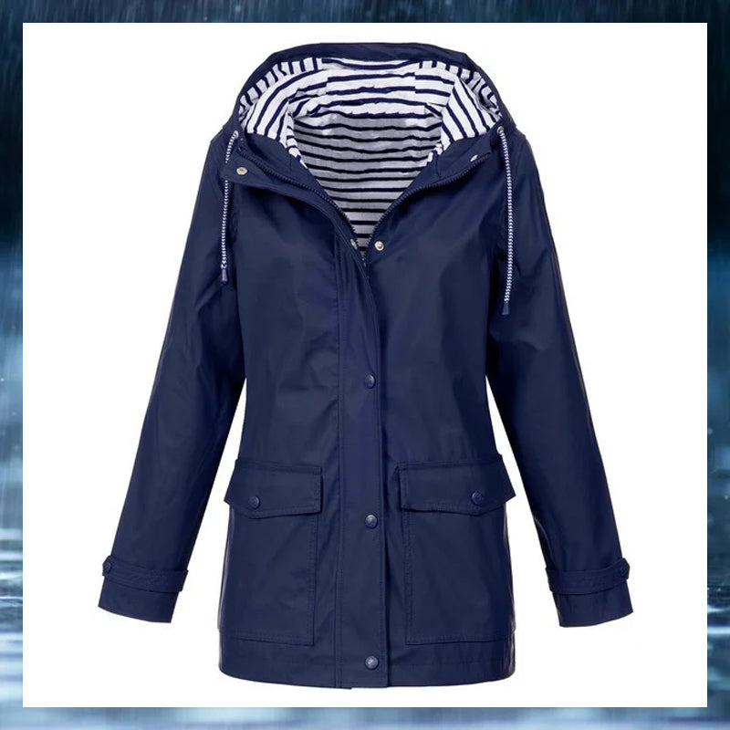 Vattentät och vindtät jacka