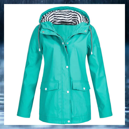 Vattentät och vindtät jacka