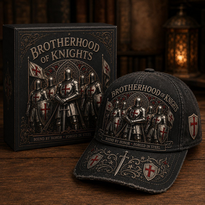 ⚔️Templar cap - Bound by honour, forged in steel 🛡️