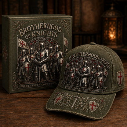 ⚔️Templar cap - Bound by honour, forged in steel 🛡️