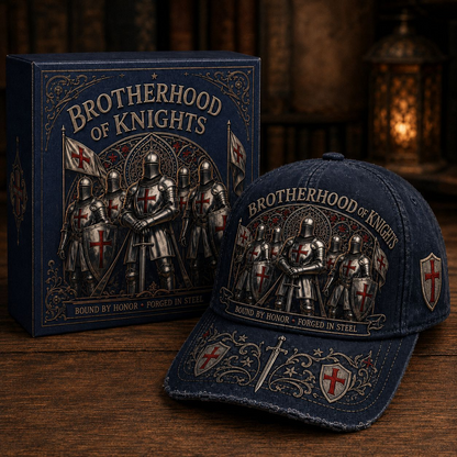 ⚔️Templar cap - Bound by honour, forged in steel 🛡️