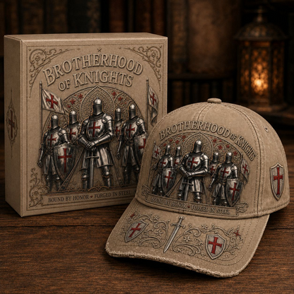 ⚔️Templar cap - Bound by honour, forged in steel 🛡️
