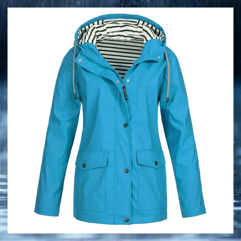 Vattentät och vindtät jacka