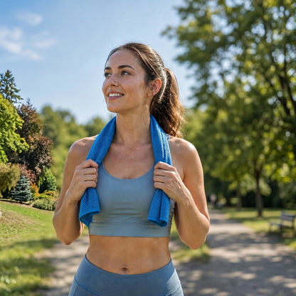 ⏰Last Day Buy 1 Get 1 Free❄💦Cold Sweat Towel You Can Use Anywhere, Anytime! Reusable Soft Absorbent Cooling Portable– US Ready!