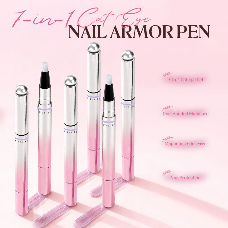 ✨7-i-1 kattögon-nagelskyddspenna