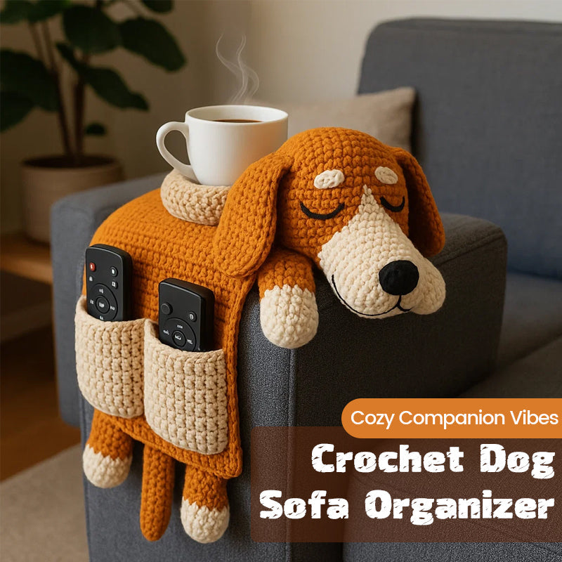 🐶 Cozy Companion Vibes – Virkad Hundsofforganisator