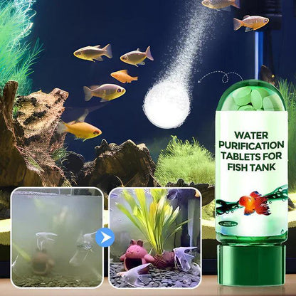 🐠 LIMITED-TIME 50% OFF! 💥 Powerful Aquarium Water Purification Tablets – Clarifies Water, Removes Toxins, Safe for Fish ✨