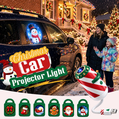 Merry Ride Christmas Car Projector Light