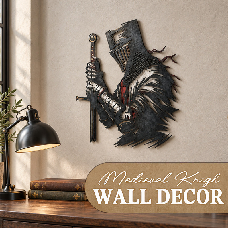 ⚔️Medieval Knight Wall Decor – The Guardian Knight