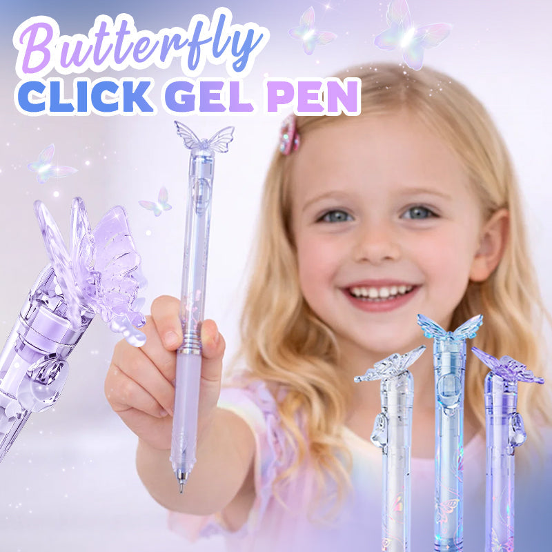 🦋 Fjärilsklicksgelpenna