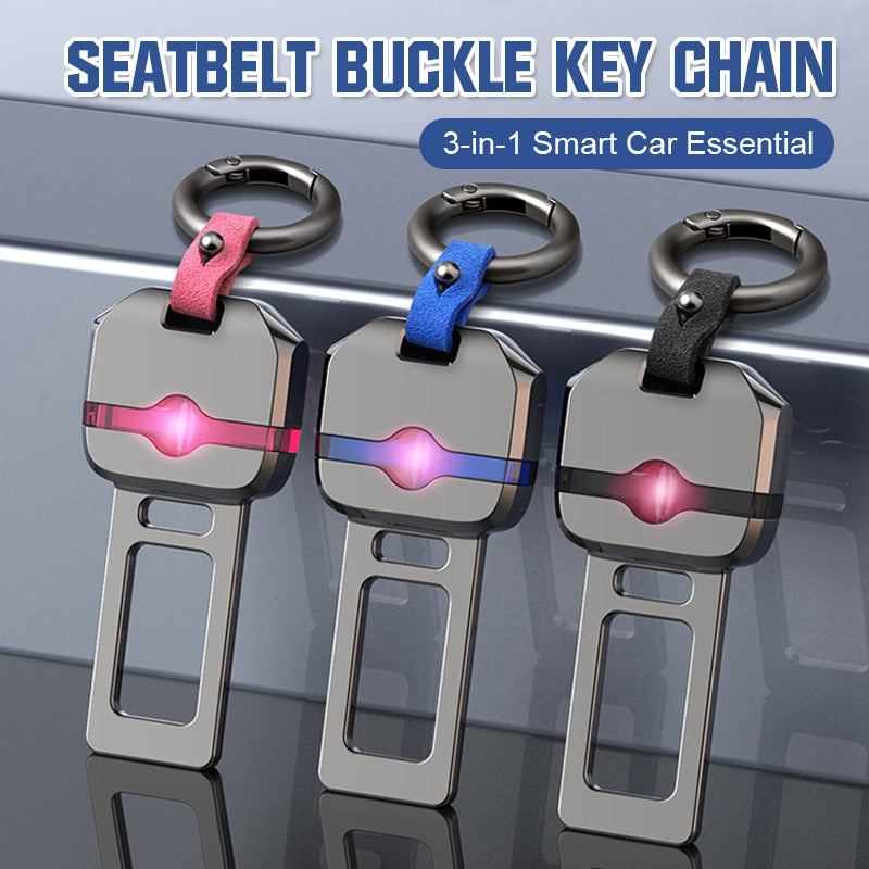 🔥Köp 1 få 1 gratis - Nyckelring med säkerhetsbältesspänne