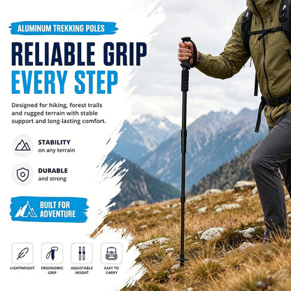 Adjustable Aluminum Hiking Pole