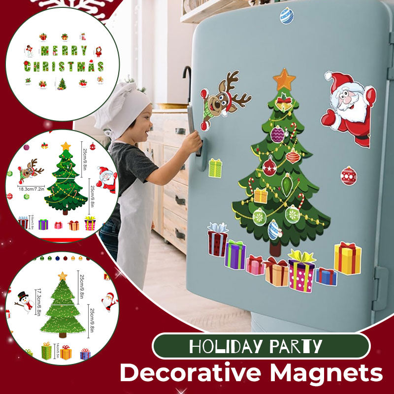 Dekorativa magneter för julfesten