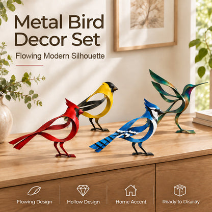 🕊️Metal Bird Sculpture for Home Decor