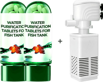 🐠 LIMITED-TIME 50% OFF! 💥 Powerful Aquarium Water Purification Tablets – Clarifies Water, Removes Toxins, Safe for Fish ✨