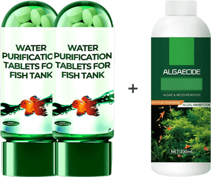 🐠 LIMITED-TIME 50% OFF! 💥 Powerful Aquarium Water Purification Tablets – Clarifies Water, Removes Toxins, Safe for Fish ✨
