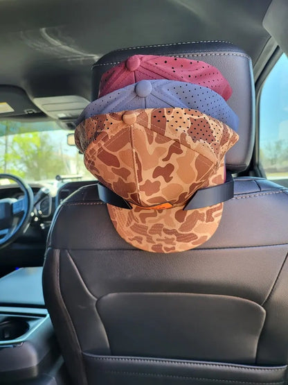 CabCap - Universal Headrest Hat Holder for Trucks Cars & SUVs | Holds 5 Hats