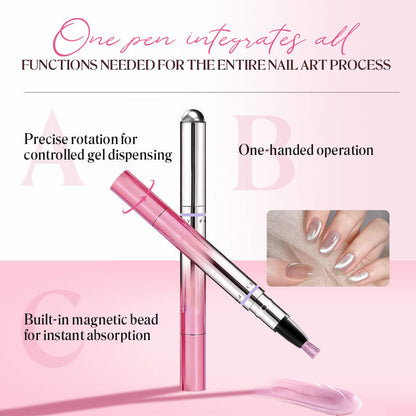 ✨7-i-1 kattögon-nagelskyddspenna