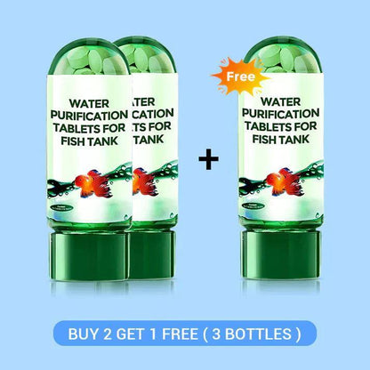 🐠 LIMITED-TIME 50% OFF! 💥 Powerful Aquarium Water Purification Tablets – Clarifies Water, Removes Toxins, Safe for Fish ✨