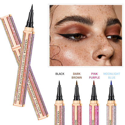 Färgad vattenfast eyeliner