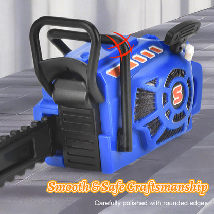 Mini nyckelring med dragsnöre för motorsåg