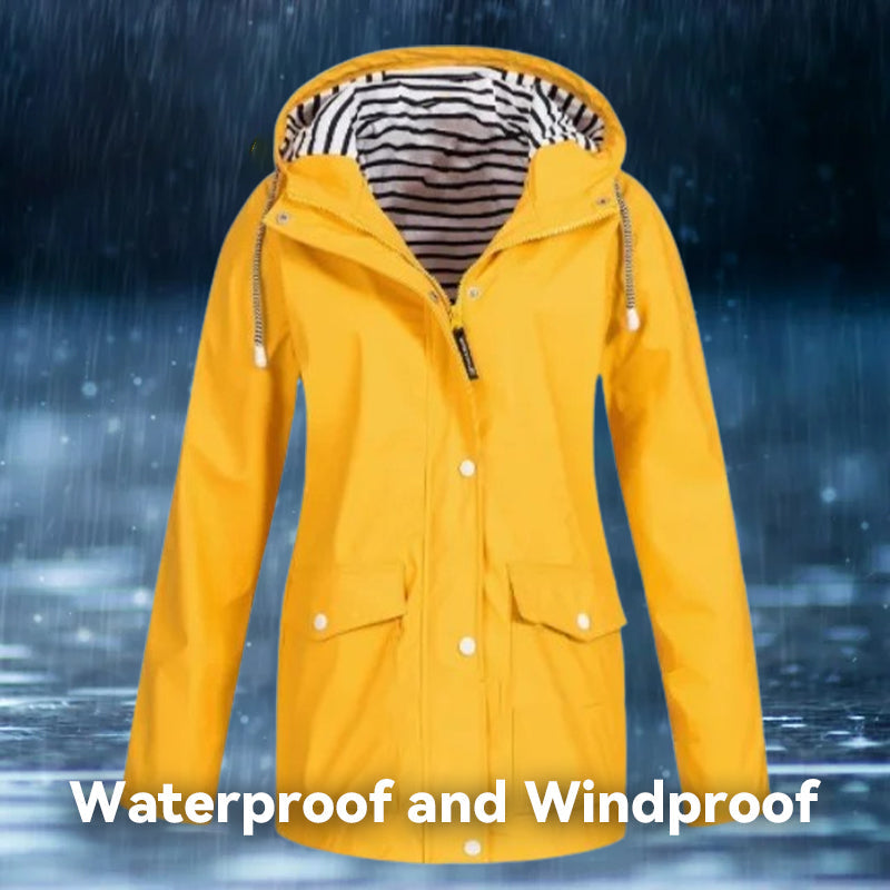 Vattentät och vindtät jacka