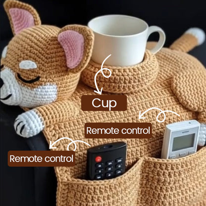 🐶 Cozy Companion Vibes – Virkad Hundsofforganisator