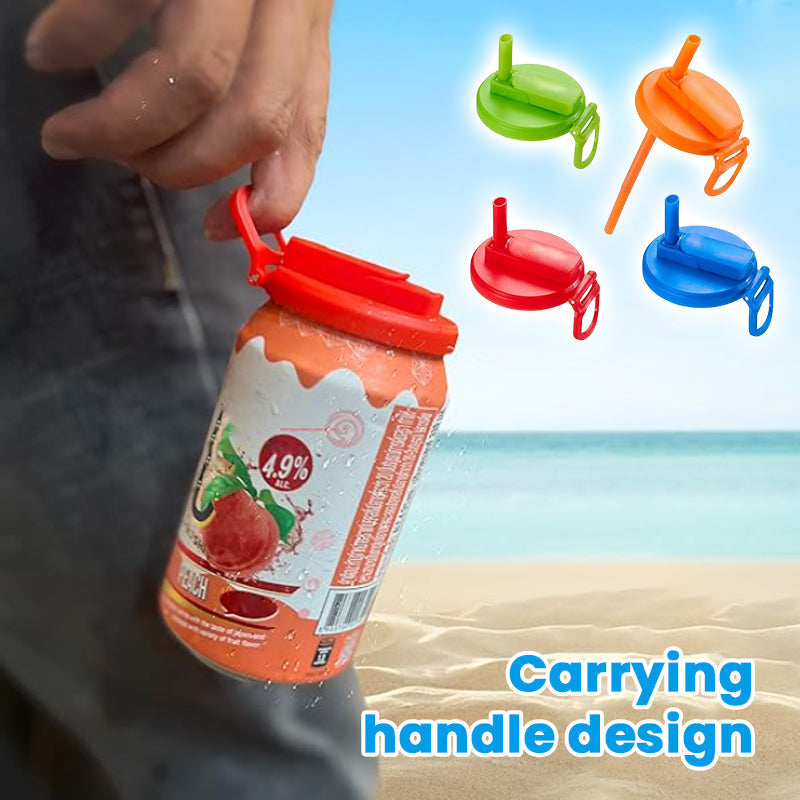 Silicone Straw Soda Can Lid✨