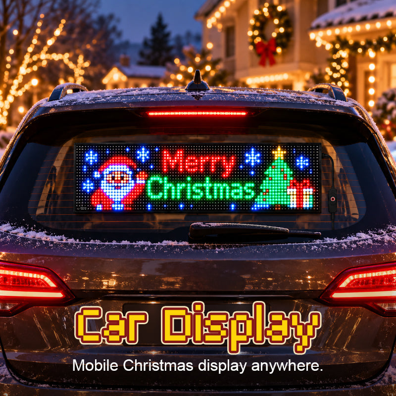 Smart App-Controlled Christmas LED Pixel Display