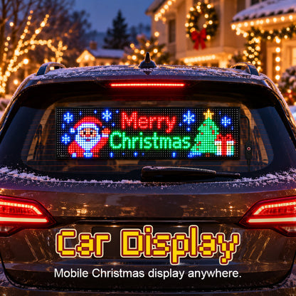 Smart App-Controlled Christmas LED Pixel Display