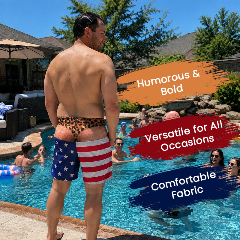 Funny Underwear Beach Boxer Briefs
