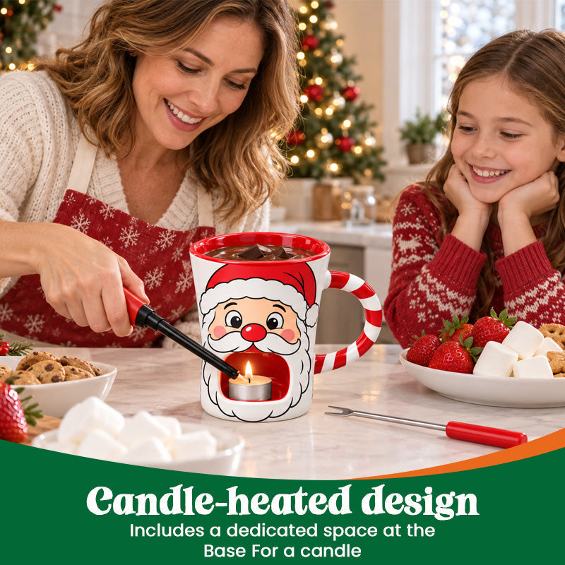 Christmas Chocolate Fondue Mug