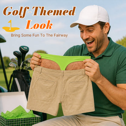 Funny Golf Briefs for Men - Cheeky Gift Shorts