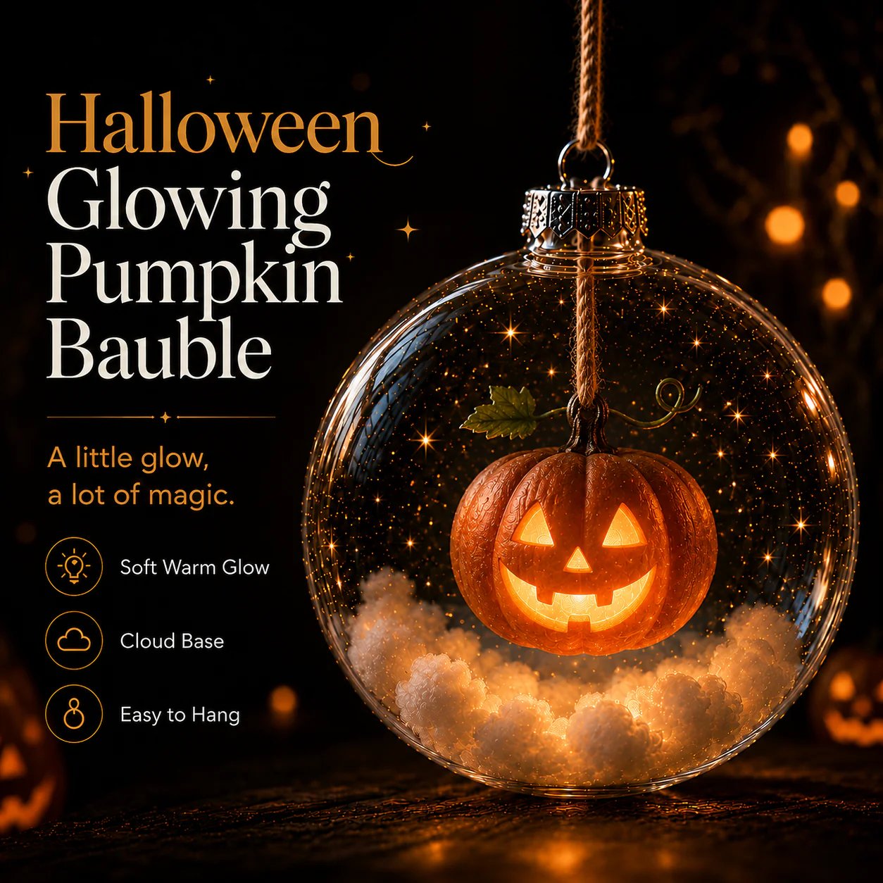 🔥 50% Halloween Early Bird Discount - 🎃✨ Collection of Glowing Mini Pendants for Halloween