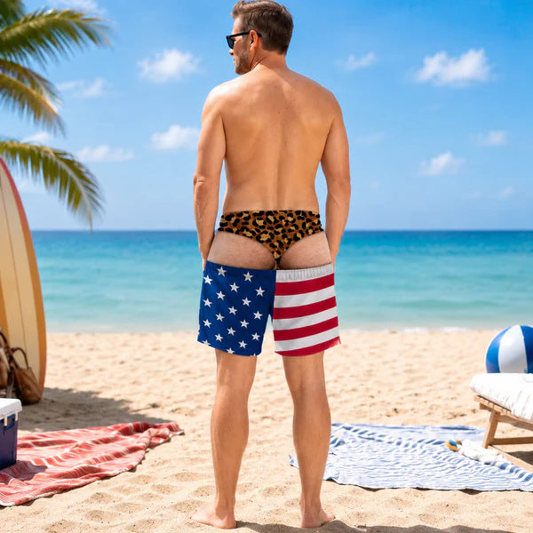 Funny Underwear Beach Boxer Briefs