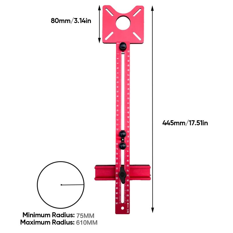 🔧 LIMITED-TIME 50% OFF! ✨ 3-in-1 Router Milling Groove Bracket – Adjustable, Inch/cm Scales, Modular Design 🛠️