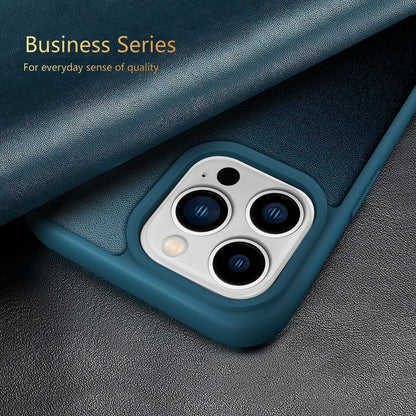 Business Series View Window Flip Folio Läderfodral Skydd(🔥16-serien telefonväskor är nu på försäljning)