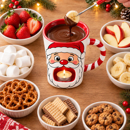 Christmas Chocolate Fondue Mug