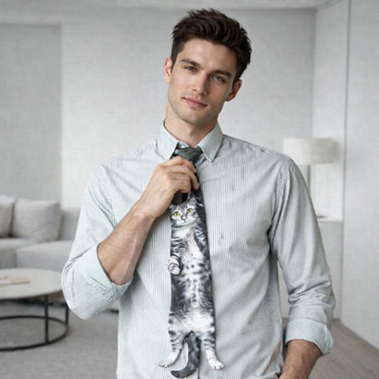 🐱 Söt och rolig kattungeslips