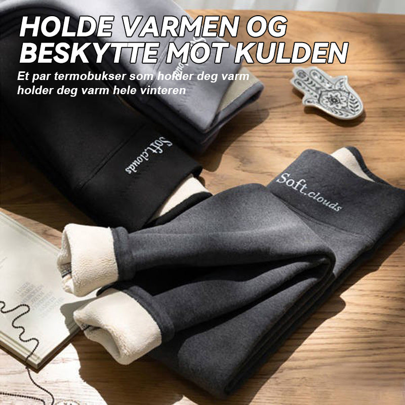 Sherpa-leggings för kvinnor/sherpa-leggings