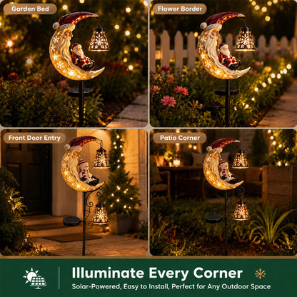 Christmas Snowman Solar Garden Stake Light