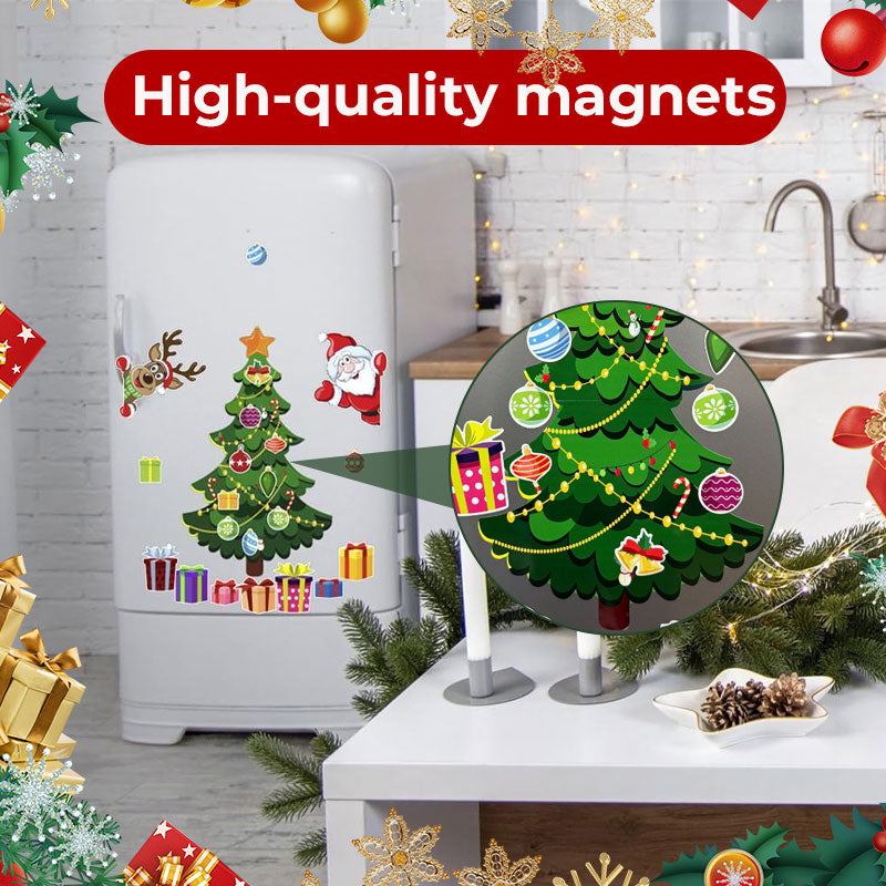 Dekorativa magneter för julfesten