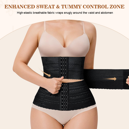 Midjeformande, magplattande, knäppt midjeband🔥✨