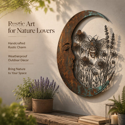 🌙Dragonfly Moon Wall Decor